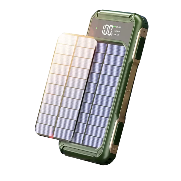 Power Bank z Panelem Słonecznym 10000 mAh